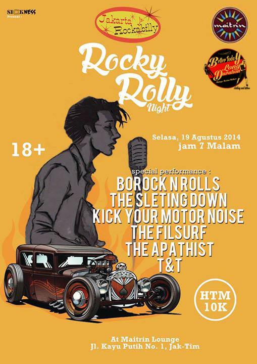 Rockky Rolly Night, Selasa, 19 Agustus 2014 <a href="/Maitrinlounge/">Maitrin Resto&Lounge</a> dan ada hadiah dari <a href="/_bettertoday_/">BETTER TODAY</a>