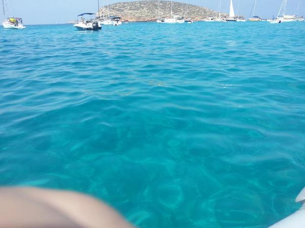 Paseito en lancha !! Ibizaa!! #verano2014
