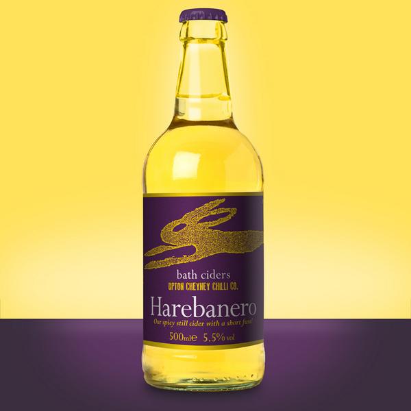 #Harebanero our spicy still #cider with a short fuse, coming very soon to our Brewery Shop!! @Chilli_Farmer