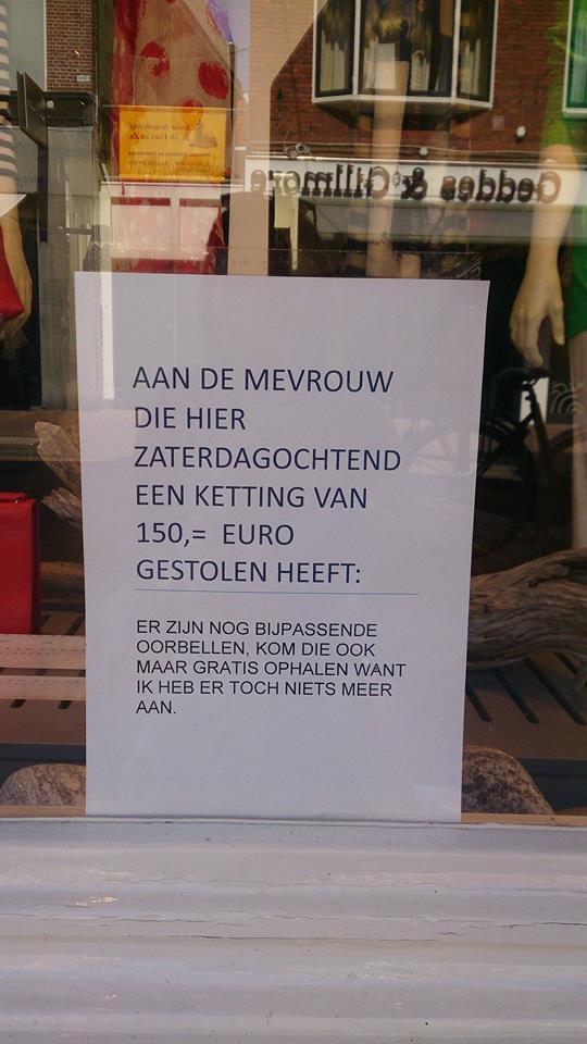 Deze winkelier in Haarlem kan omdenken! (via Femke Rolf)