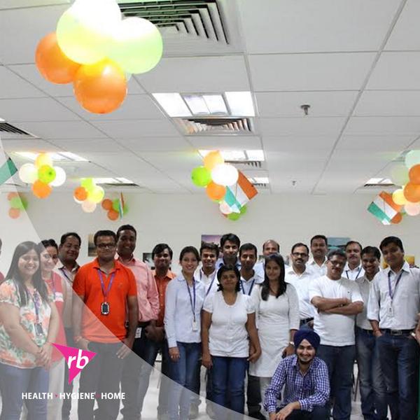 ThisIsReckitt's tweet image. My R&amp;amp;D colleagues in India have been celebrating #IndianIndependenceDay!