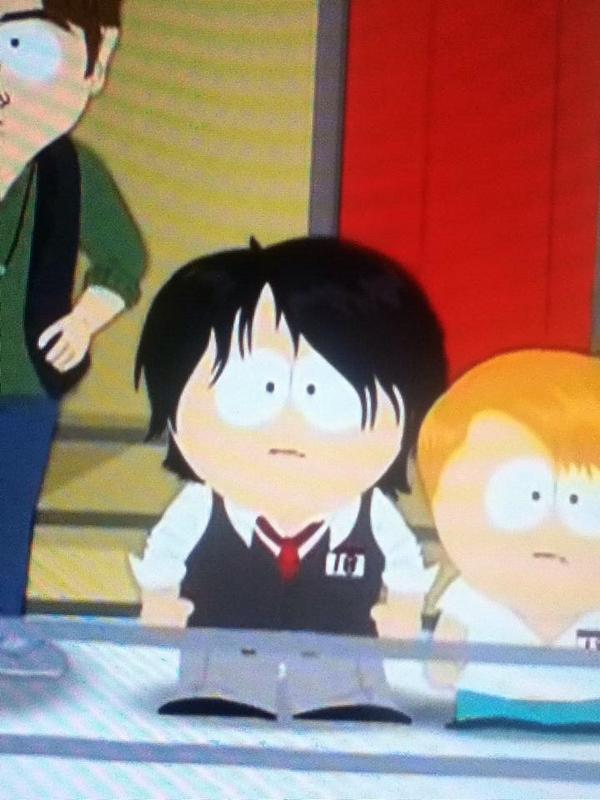 RKilljoy's tweet image. @gerardway I never knew you were in South Park..