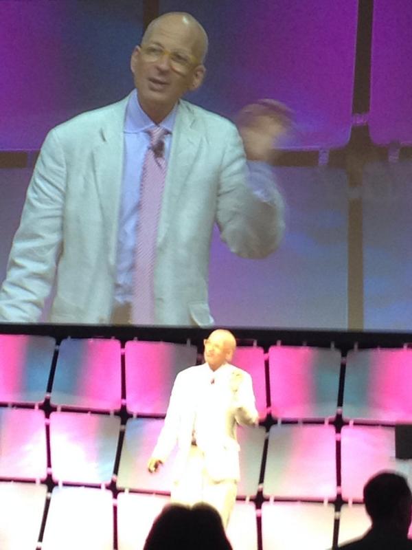 LongviewTexas's tweet photo. #sethgodin rocks the house at #ACCE2014! You have the choice to lead. Will you? http://t.co/SpteYqpCMB