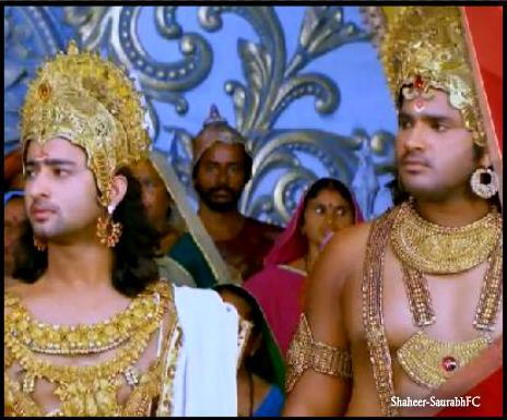 SS_SRJFC's tweet photo. Precap PIC~ #ExpressionKing @Shaheer_S as #PrinceArjun!
#LastDayOfMahabharat! http://t.co/b8DBs2Tzrl