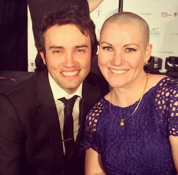AnnaMeares's tweet photo. It's all gone &amp; we raised $212,355 for @LittleHeroesFdn Thank you the support #proudbaldy http://t.co/DTUqBX6yfK