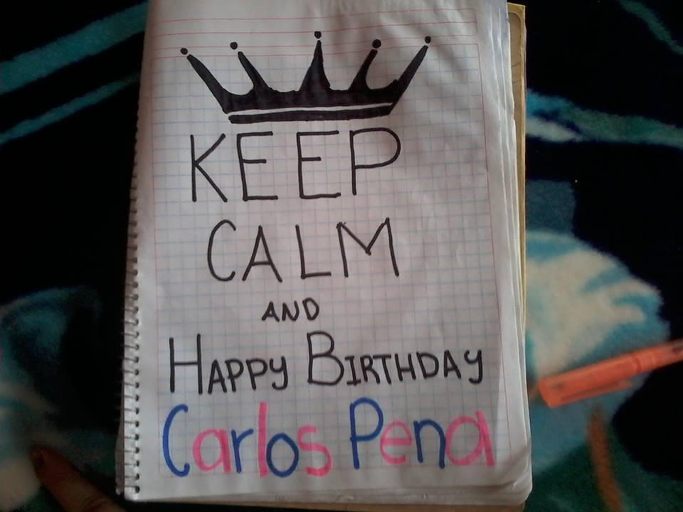  my drawing with confetti falling  
I love carlos pena jr.
Nalgón beautiful happy birthday 