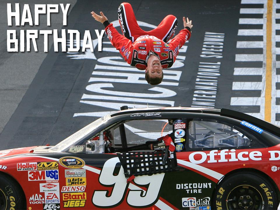REmessage to wish Carl Edwards a very happy birthday! 