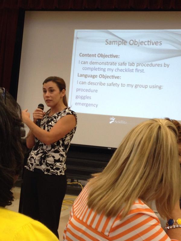 Great training by Nancy Motely - Talk Read, Talk Write.