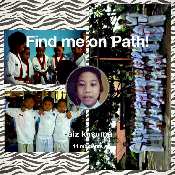 Faiz_Kusumaa1's tweet photo. Find me on #Path now! Go to: http://t.co/k8UMaUUsq5! #thepersonalnetwork http://t.co/JOM0i7OPEl