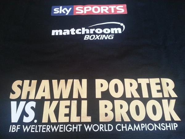 MatchroomBoxing's tweet photo. WIN an official #TeamBrook walk-on tee!!
RETWEET this &amp; FOLLOW us to enter!
Comp ends 7pm today #PorterBrook http://t.co/1v78iDZoOb