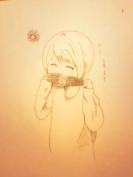 最近、オリジナルを描いてますー。 