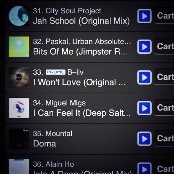 "I Won´t Love <a href="/FrigoVideRecord/">Frigo Vide Records</a> #33
Top100 DeepHouse Chart Traxsource 
traxsource.com/track/1864266/…  @Djjoeski73 <a href="/coyumusic/">Coyu</a>