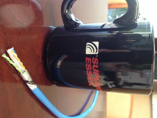 MattMWheeler's tweet image. a &quot;little&quot; cable w/ my coffee! You too can have the smallest CAT 6A! #skinny6A #SPSX ce.superioressex.com/uploadedFiles/…