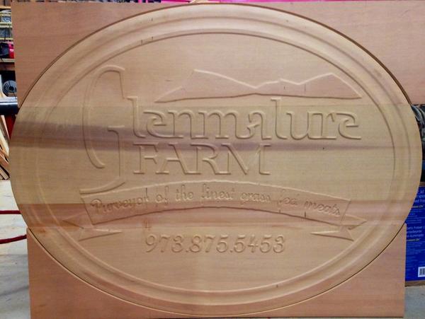 RazHillSigns's tweet image. Large sign order for Glenmalure Farm. 1st of 8. All will be painted. #signs #RaspberryHill