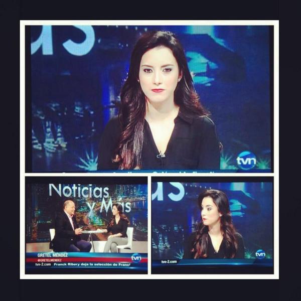 josuahc's tweet photo. Orgulloso de ti amiga estas increíble en #noticiasymas @gretelmendez @tvnnoticias @tvnpanama http://t.co/ug4LuP78b2
