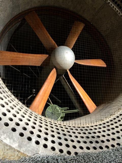 Hosting Jane &amp; Louise Wilson in the wind tunnels for their new work on the technologies of conflict #FilmVidUmbrella