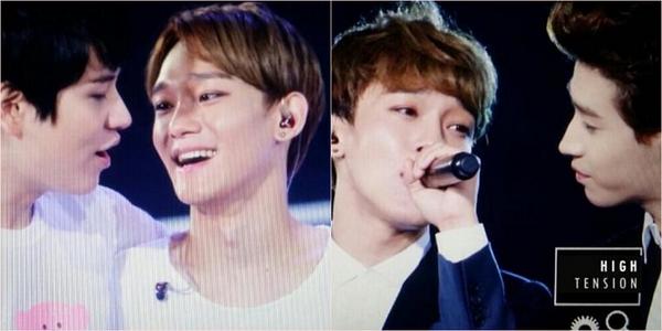 alljongdae_th's tweet photo. จงแดเลือกไม่ถูกเลยนะเนี่ย ซ้ายหรือขวาดี อุอิ -..-///////
CR : high tension #kyuchen #rychen (?) http://t.co/nu6WnOVQmb