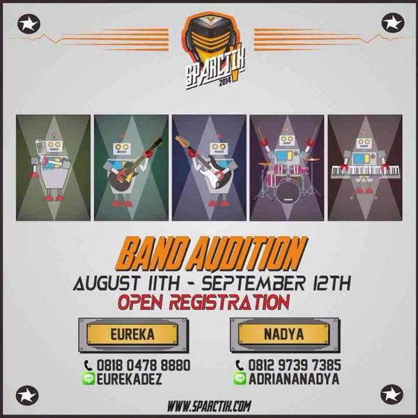 Apakah kalian berbakat dalam bermusik ? Apalagi yang kalian tunggu ,Let's rock the stage!