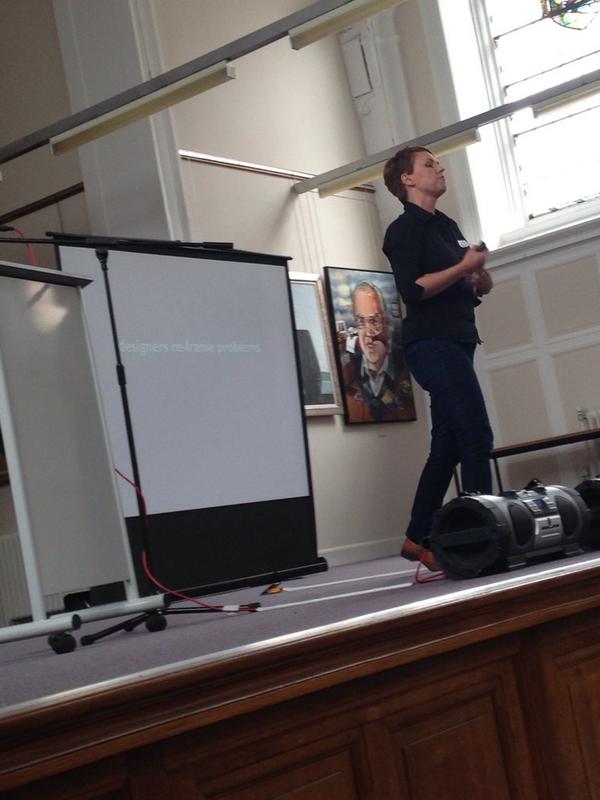 MikePress's tweet photo. At #mdfs14 @HazeloneWhite introduces the programme http://t.co/Mi1cy7VIYz