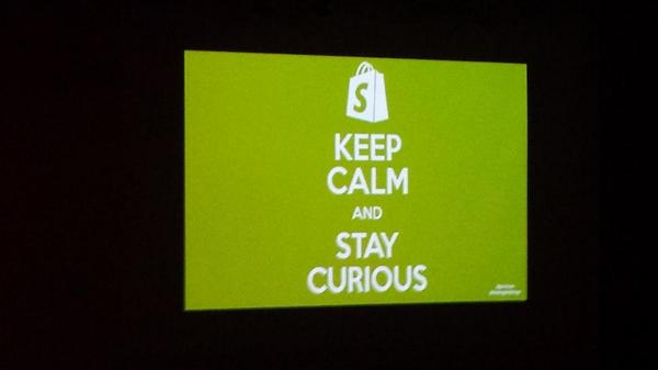 sdziarski's tweet image. Great tips from @biologytodesign @jenchow from #UX Research Team from @Shopify #CodeFest2014