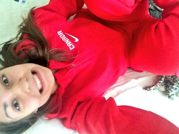 empotter10's tweet photo. Just a big ball of red #canada #teamtracksuits http://t.co/IzqMVb0jX2