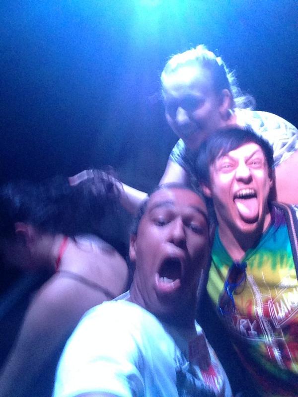 DeadFreshFringe's tweet image. Live selfies from today's show #DeadFresh