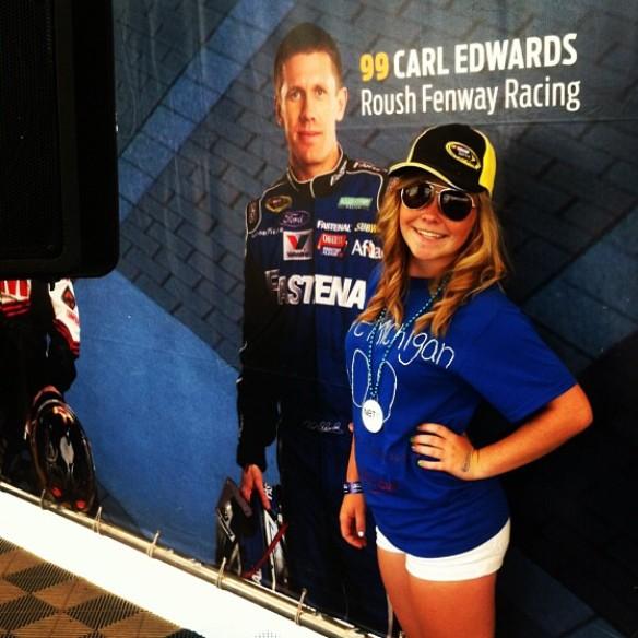 Happy Birthday to my main man Carl Edwards     