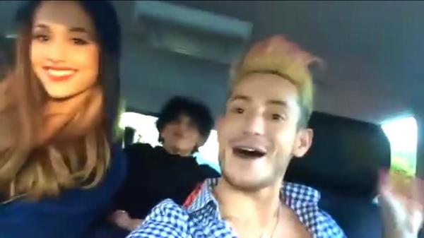 ArianasEscape's tweet photo. Rt if you miss frankie and ariana being together 💖 #votearianagrande http://t.co/Q8w22Raqko