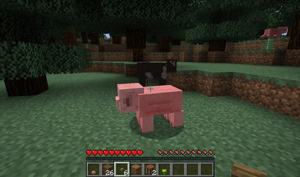 MariaFromAtoZ's tweet image. Cows and pigs in minecraft, but where are the carrots and  buckets? #lostinminecraft