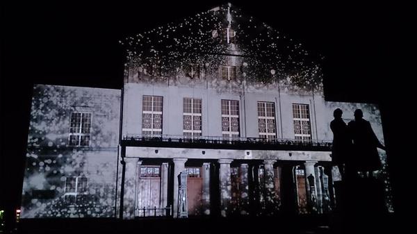 schmidt9's tweet photo. #glw14 #NationalTheater see through it #MakeWallsTalk http://t.co/FQAPUTwoiu
