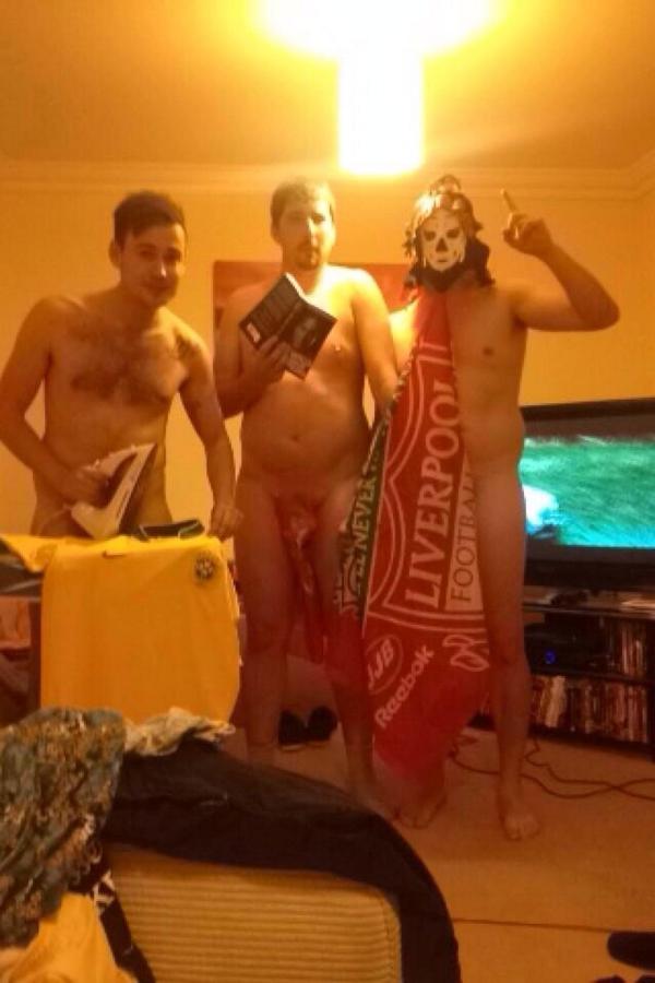 NakedFridaay's tweet photo. Good summer in Brazil, but now the Premier League is back!! #NakedFriday #PremierLeague http://t.co/18urqkQi3N