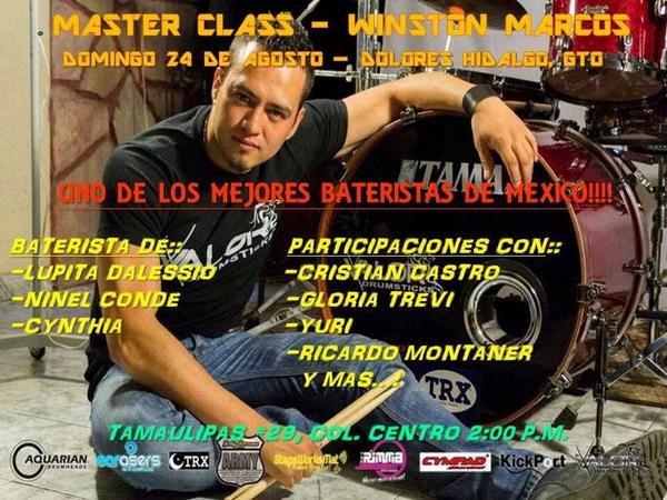 WinstonBateria's tweet photo. Todo listo para la MasterClass en DoloresHidalgo! #drumclinic #mastarclass #doloreshidalgo #Guanajuato #winstonmarcos http://t.co/axJDdz68lL