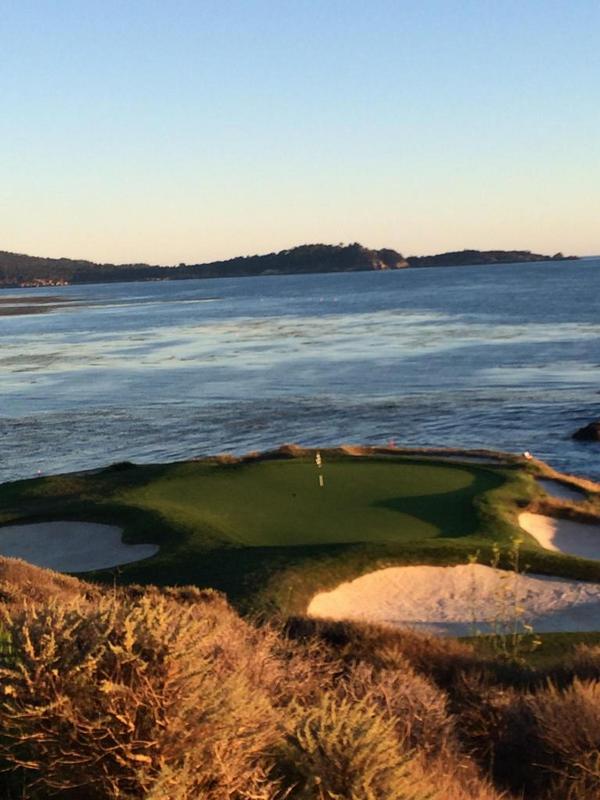 My daily golf pic: 7th at Pebble Beach #whyilovethegame #golfpics #beautifulcourses #top100courses