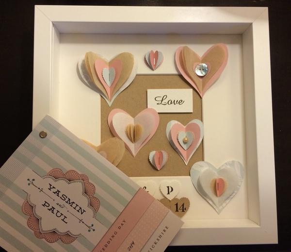 #wineoclock #womeninbiz looking for a personalised gift for a wedding present? All handmade from £25 💗