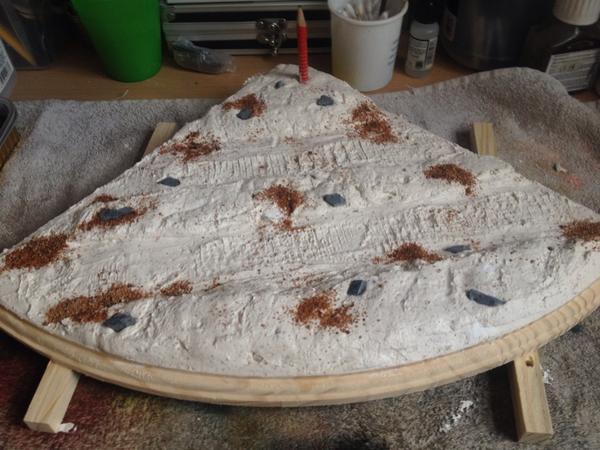 ModelingMark's tweet image. Started work on the scenic base for the King Tiger