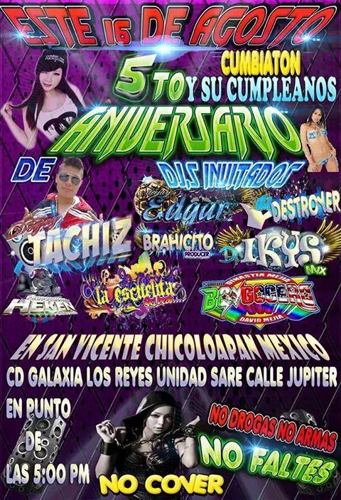 SmackDjOfficial's tweet photo. mañana nos vemos en el aniversario de Dj Tachiz contaremos con maxima seguridad dentro y fuera del evento http://t.co/uUpvHILI7v