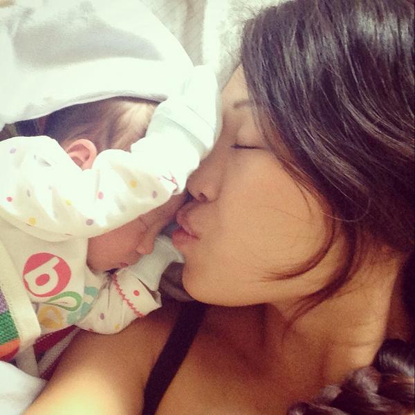 Mummy &amp; daughter = ❤❤❤

I LOVE MY LITTLE BABY YIN SO MUCH!