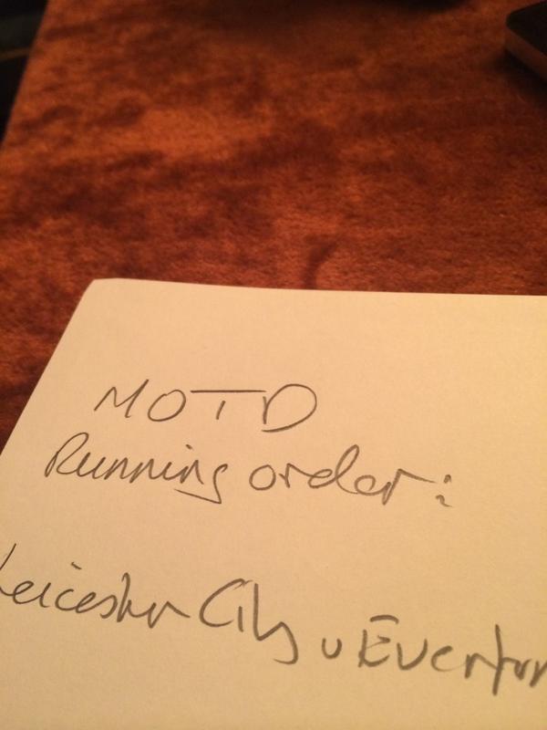 GaryLineker's tweet photo. This time tomorrow I'll be giving you the running order for the first MOTD of the season. Here's a sneak preview: http://t.co/TveiN6QfiX