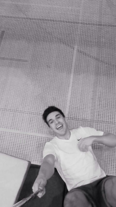 @nathaniel_95 #international #world #gymnast #bronze #medalist playing around with the @Selfiepod #today #newcastle