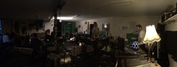 RedSharkSound's tweet image. Wicked little writing session last night at The Loudhaus. @AlphaSphere #newtoy