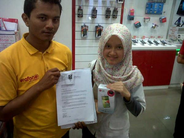 Klaim #PonselProteksi Penggantian LG Smartphone, Dilayani di Erafone Cibinong City Mall
