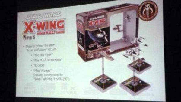 Chumphammer's tweet image. If you haven't seen yet, some of the new x-wing faction coming end of year: Scum &amp;amp; Villainy
Bounty hunters hooooo