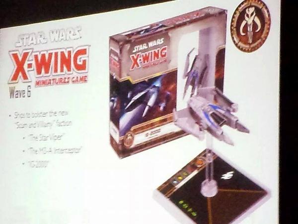 Chumphammer's tweet image. If you haven't seen yet, some of the new x-wing faction coming end of year: Scum &amp;amp; Villainy
Bounty hunters hooooo