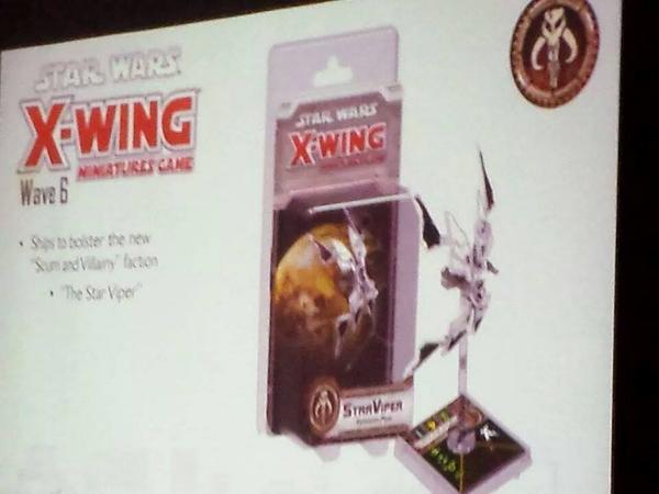 Chumphammer's tweet image. If you haven't seen yet, some of the new x-wing faction coming end of year: Scum &amp;amp; Villainy
Bounty hunters hooooo