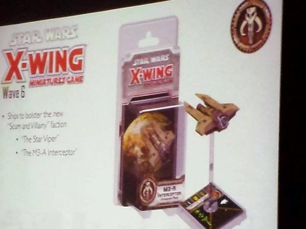 Chumphammer's tweet image. If you haven't seen yet, some of the new x-wing faction coming end of year: Scum &amp;amp; Villainy
Bounty hunters hooooo