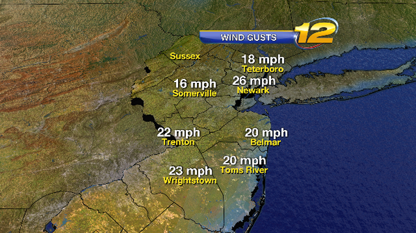 MichelePowersWx's tweet image. Breezy, but comfortably cool.  Another #coolnight ahead for #NJ.  More on your forecast tonight.