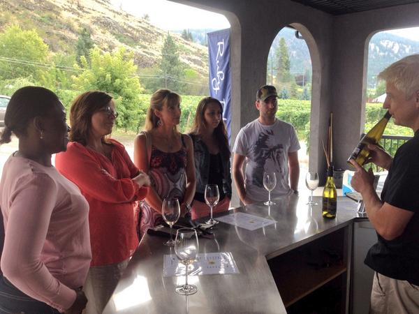 <a href="/RubyBluesWinery/">Ruby Blues Winery</a> Having Charlie pour for us is always a treat! Knowledgable, funny and always welcoming! #SoGood