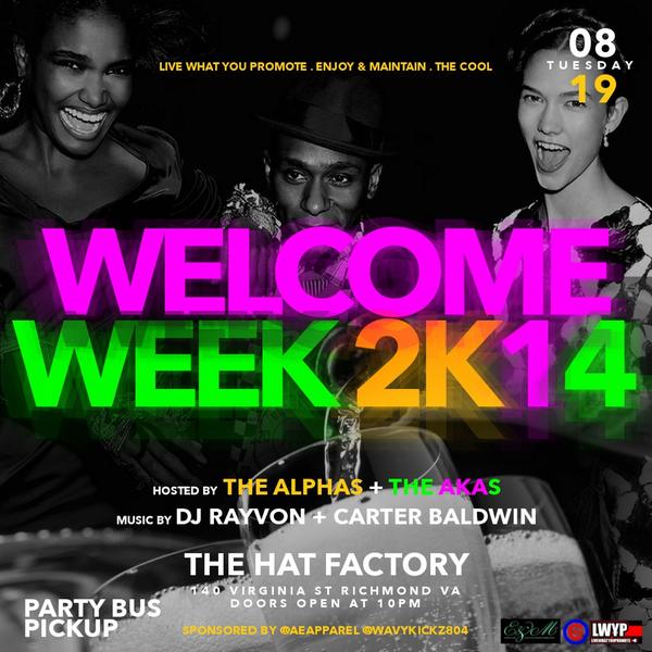 iamEmerson1k's tweet image. #VCUWelcomeWeek2k14