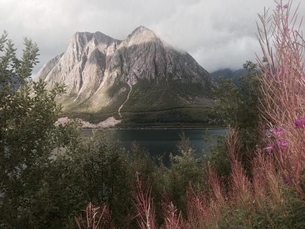 Helgeland put on a show today. Now camped at Furøy.