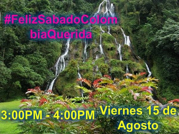 mdominguez1985's tweet photo. #FelizSabadoColombiaQuerida http://t.co/rfeTheq8mb